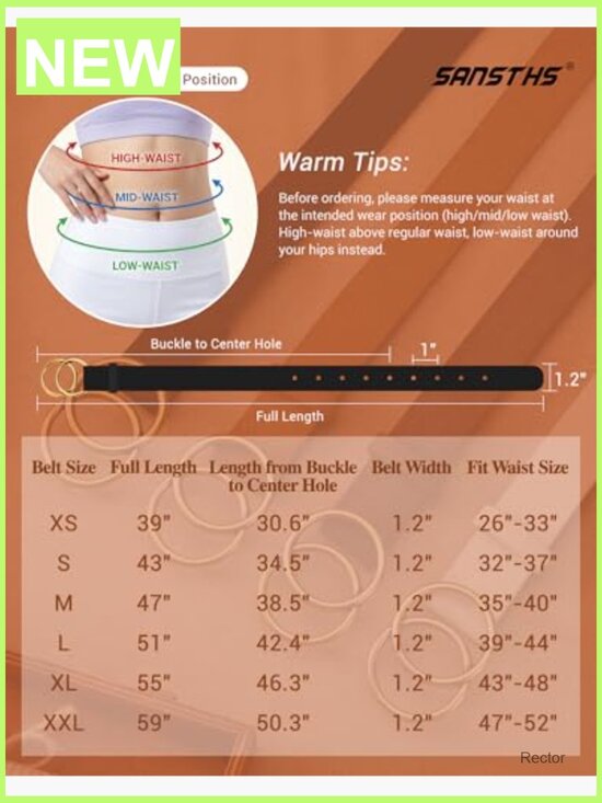 2-Pack Faux Leather Belts with Double O Ring Buckle main image 5
